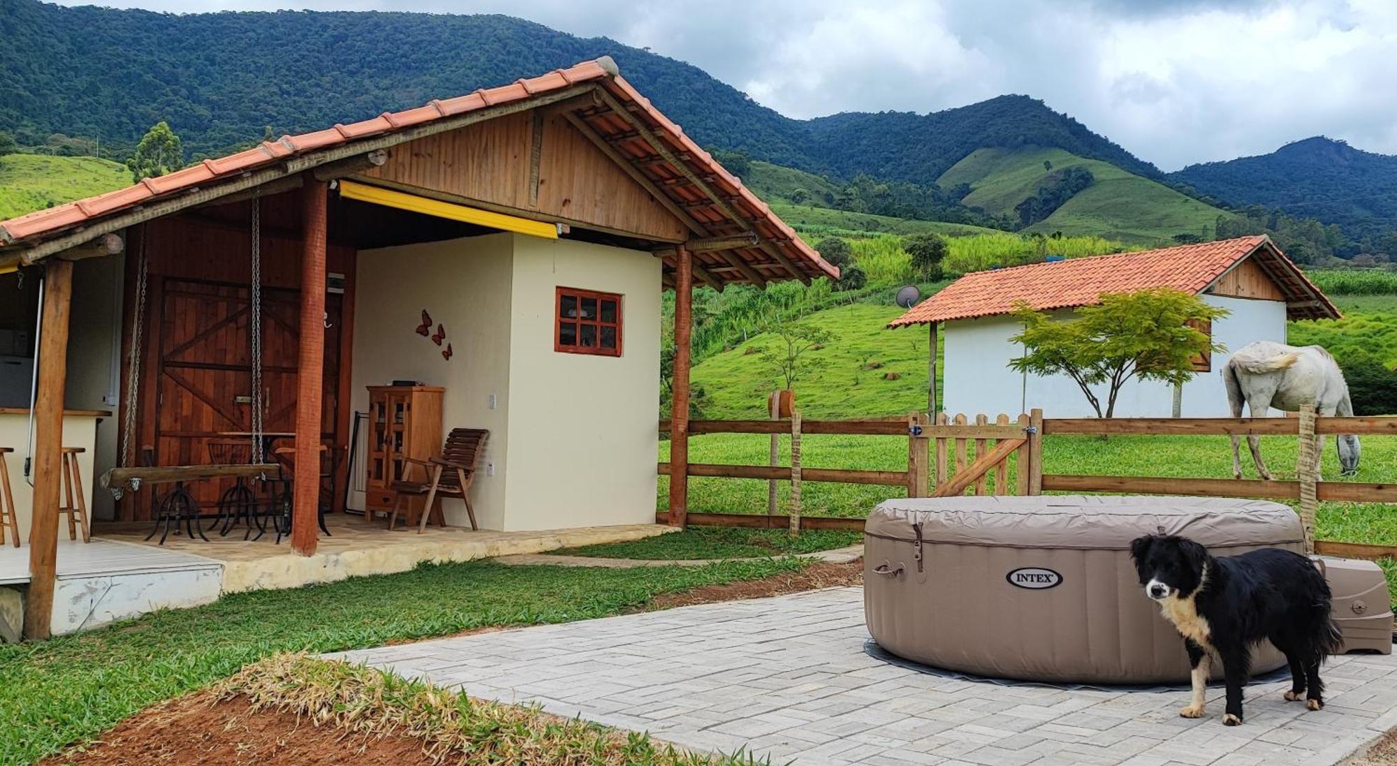 Villa Quinta Do Papagaio Pouso Alto Exterior foto